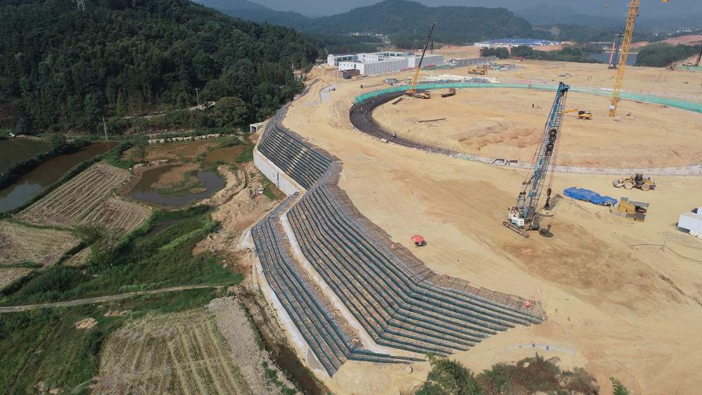江西大唐国际新余生态加筋挡土墙项目-南昌抖圈官网环保？萍脊煞萦邢薰